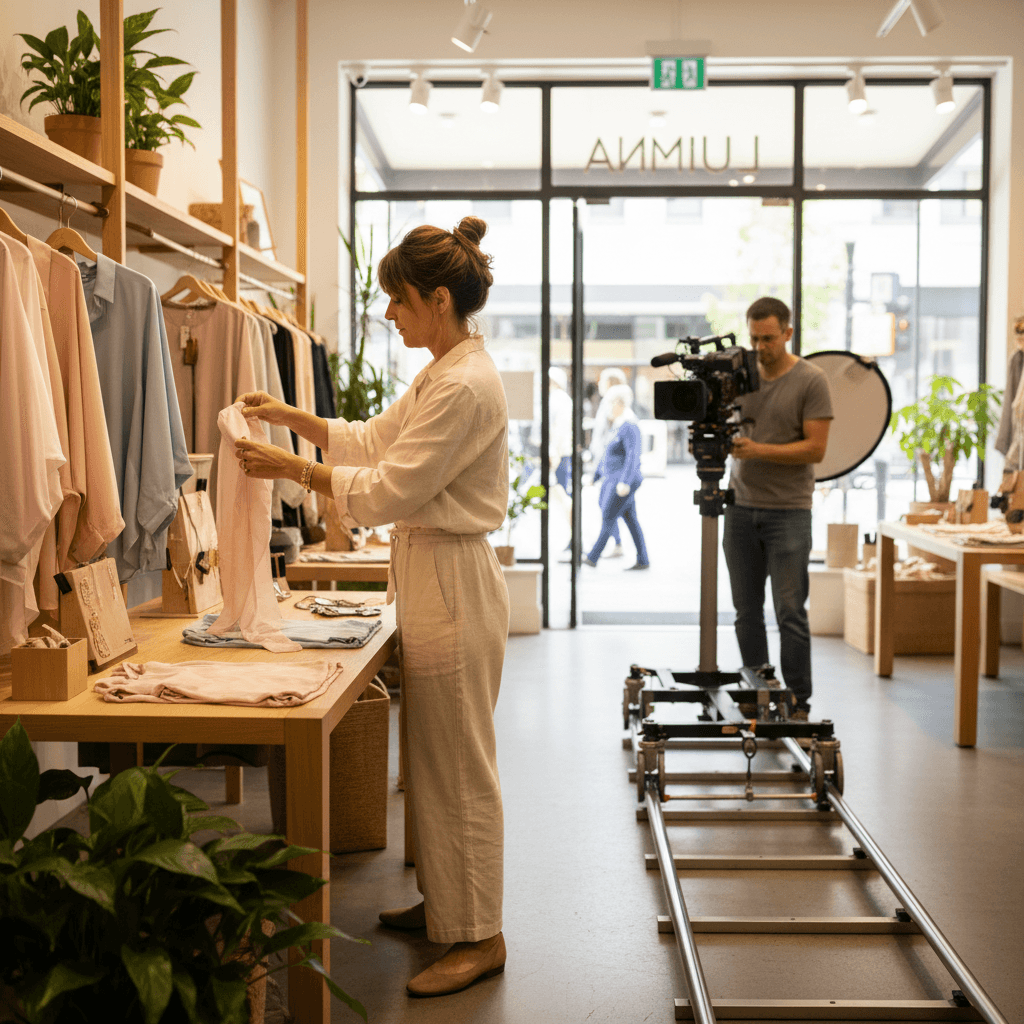 Fashion brand promotional video production